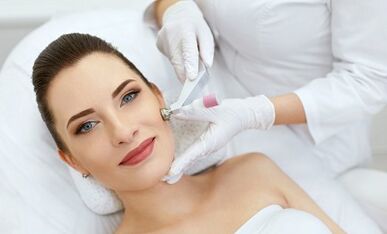 Cosmetic procedures for rejuvenation of skin skin